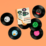 Retro Vinyl Coasters