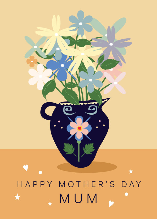 Flowers For Mum Mother's Day Card