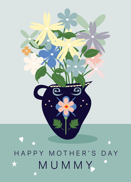 Flowers For Mummy Mother's Day Card