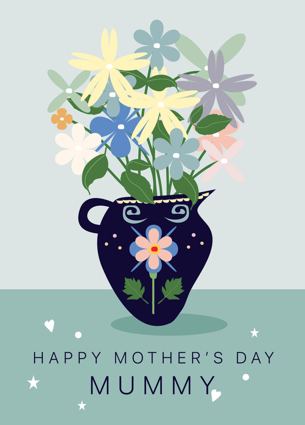 Flowers For Mummy Mother's Day Card