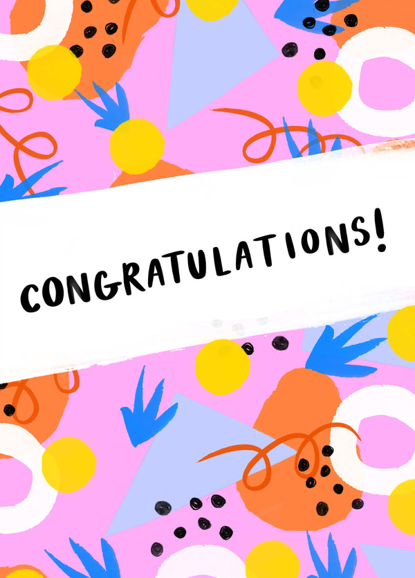 CONGRATULATIONS! Card