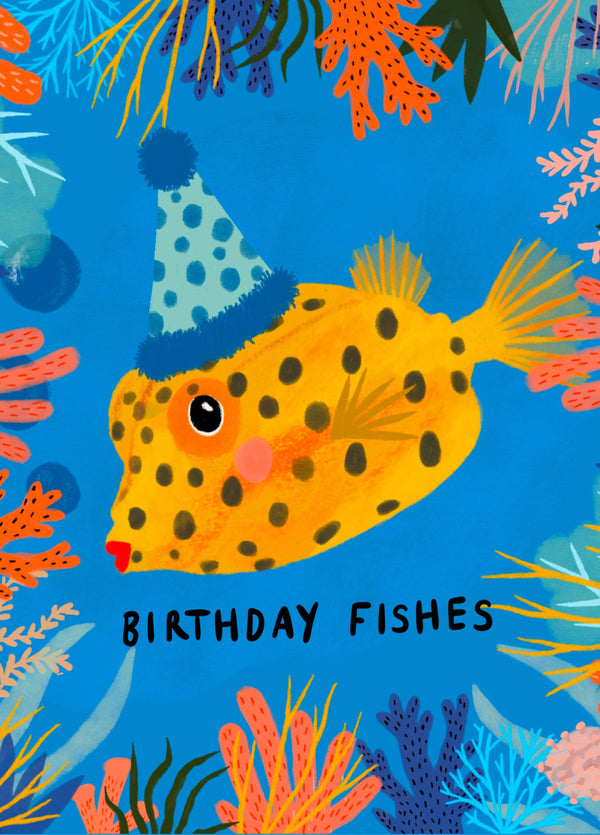 Birthday Fishes Card