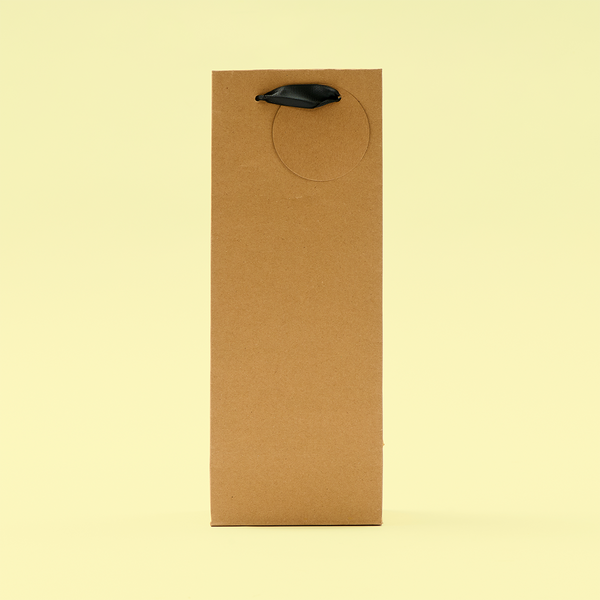 Kraft Bottle Gift Bag