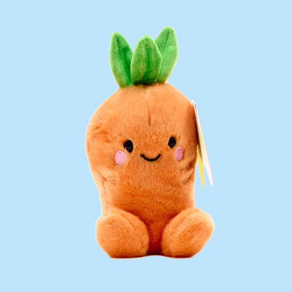 Palm Pals Cheerful Carrot Soft Toy