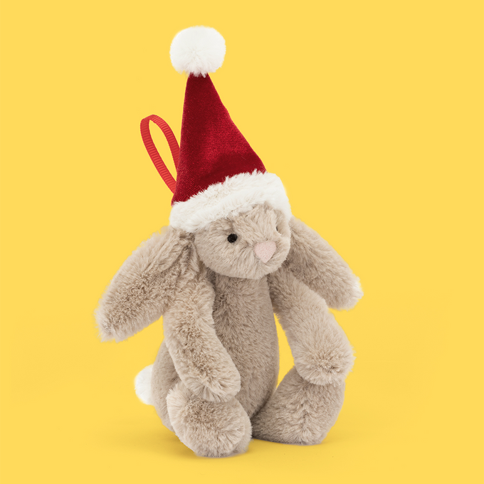 Jellycat Bashful Xmas Bunny Tree Decoration Scribbler Cards Gifts