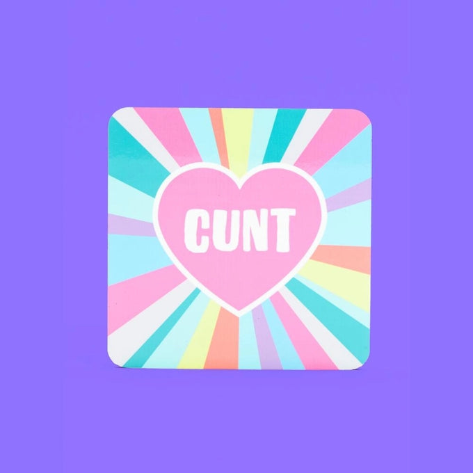The C Word Cork Coaster