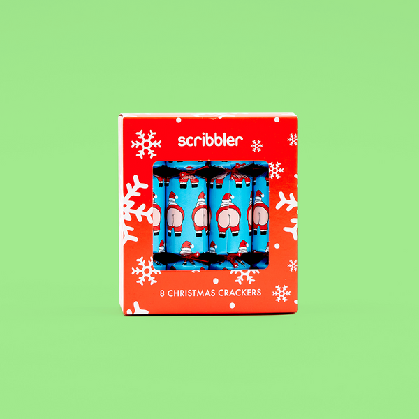 Santa Bum Mini Crackers