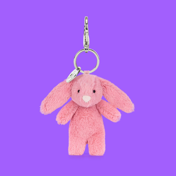 Jellycat Bashful Bunny Pink Bag Charm