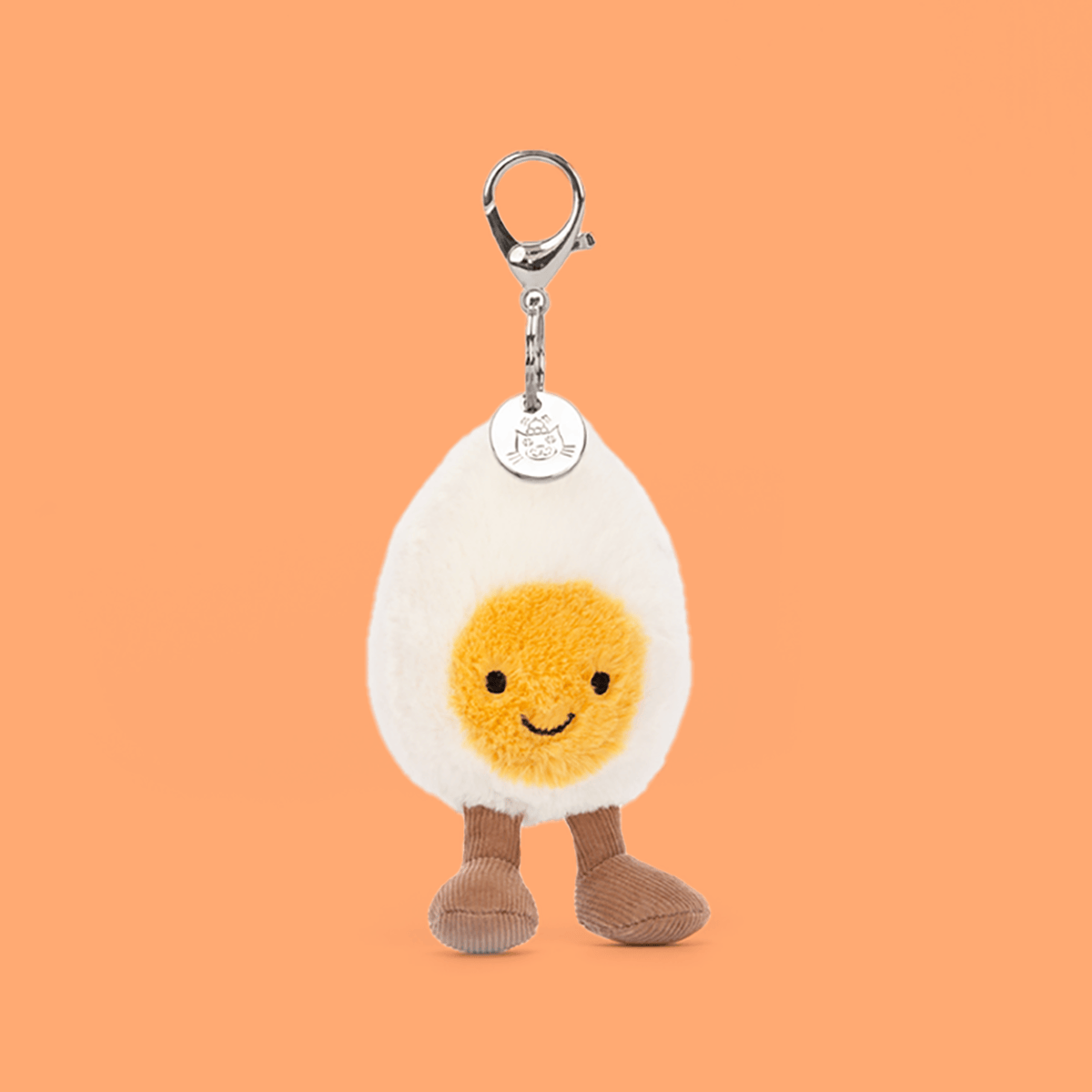 Jellycat Amuseables Happy Boiled Egg Bag Charm
