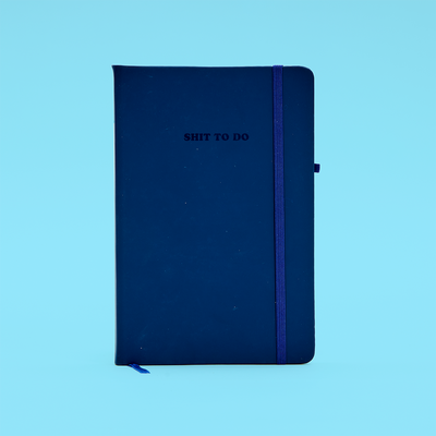 A5 PU Sh*t To Do Notebook