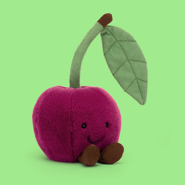 Jellycat Amuseables Cherry – Scribbler Cards & Gifts