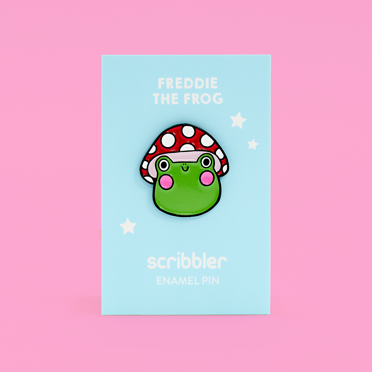 Freddie The Frog Pin Badge