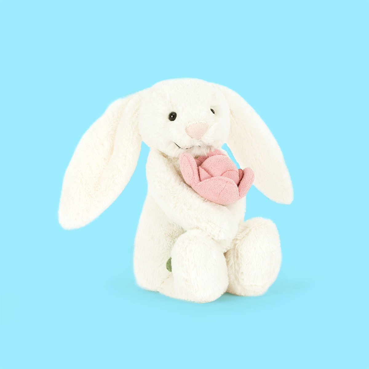 Jellycat Bashful Bunny With Peony Small