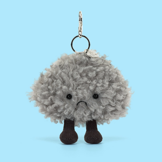 Jellycat Amuseables Storm Cloud Bag Charm