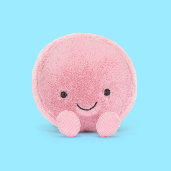 Jellycat Amuseables Mia Macaron (Framboise)