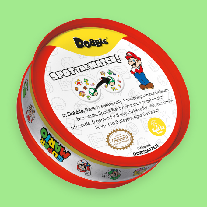 Dobble Super Mario Game