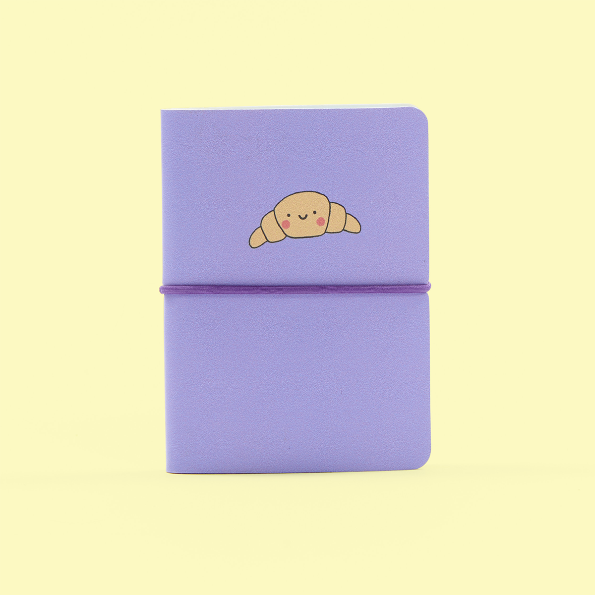 A7 Mini Lilac Croissant Notebook