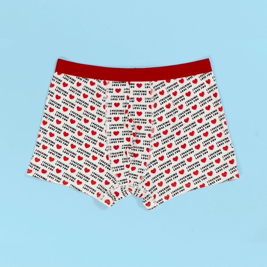 Fucking Love You Men's Boxers