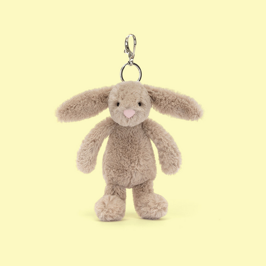 Jellycat Bashful Bunny Beige Bag Charm