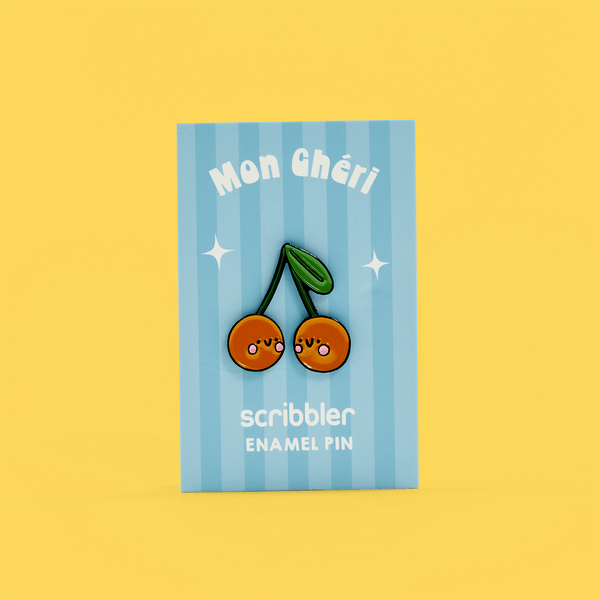 Mon Cheri Pin Badge