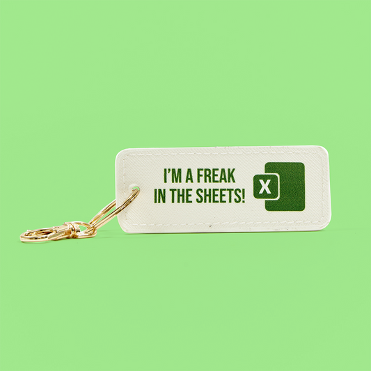 Freak in the Sheets Keyring