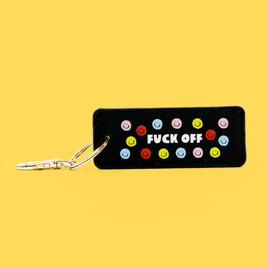 Fuck Off Keyring