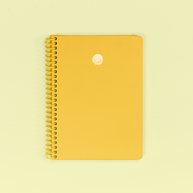 A5 Ringbound Smiley Icon Notebook – Scribbler Cards & Gifts