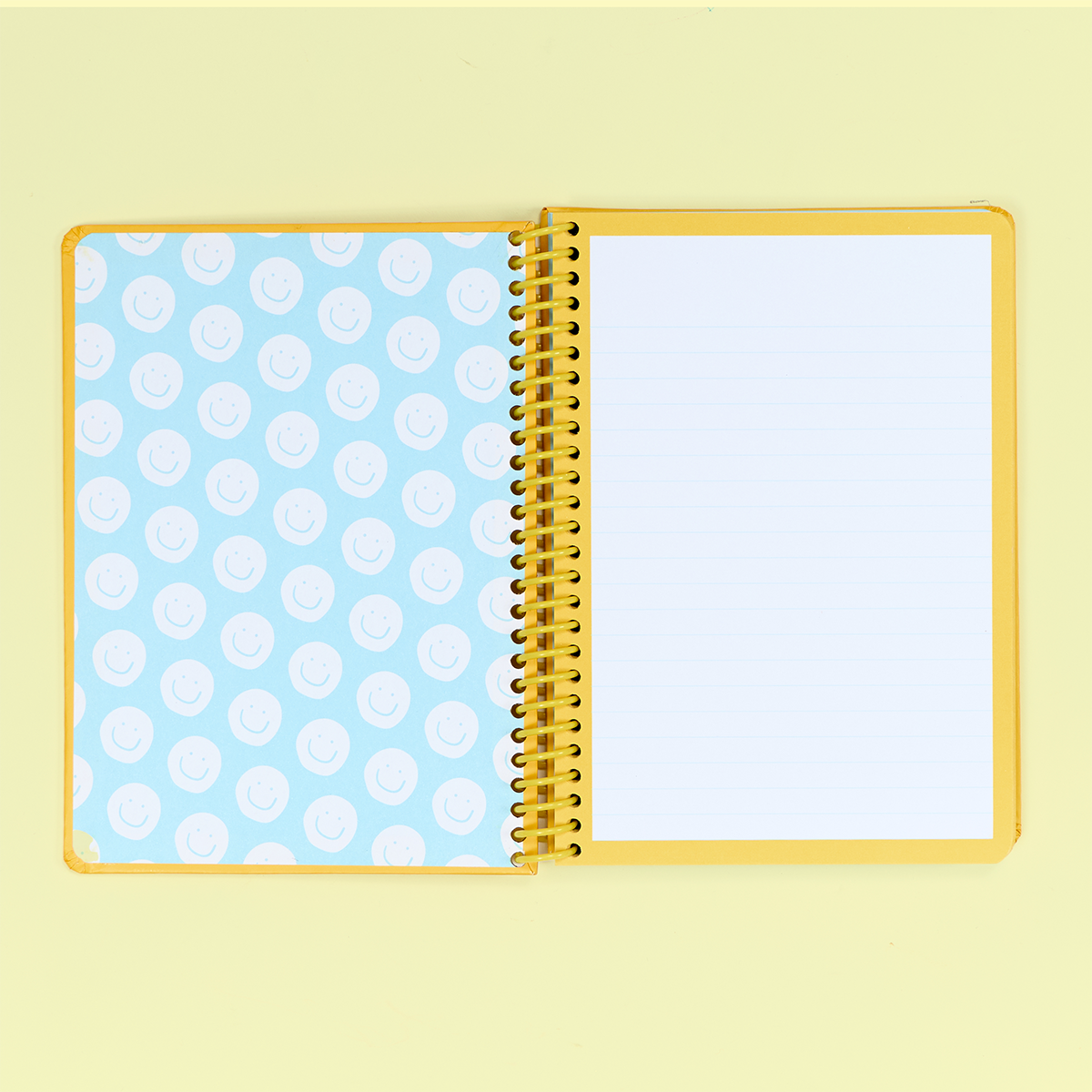 A5 Ringbound Smiley Icon Notebook