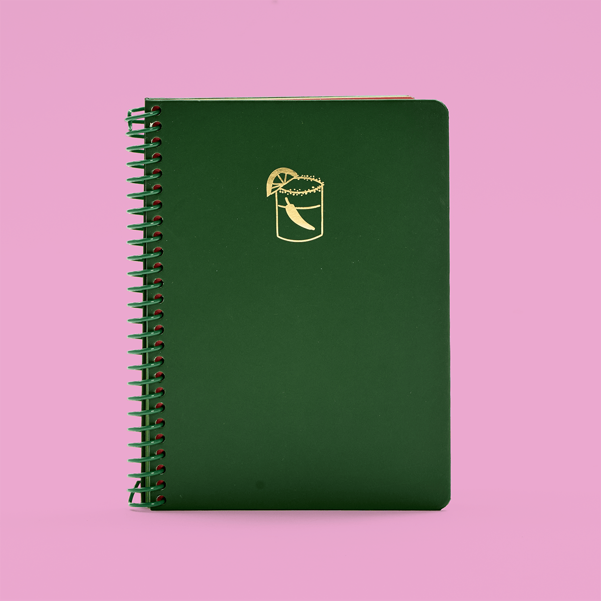 A5 Ringbound Spicy Marg Icon Notebook