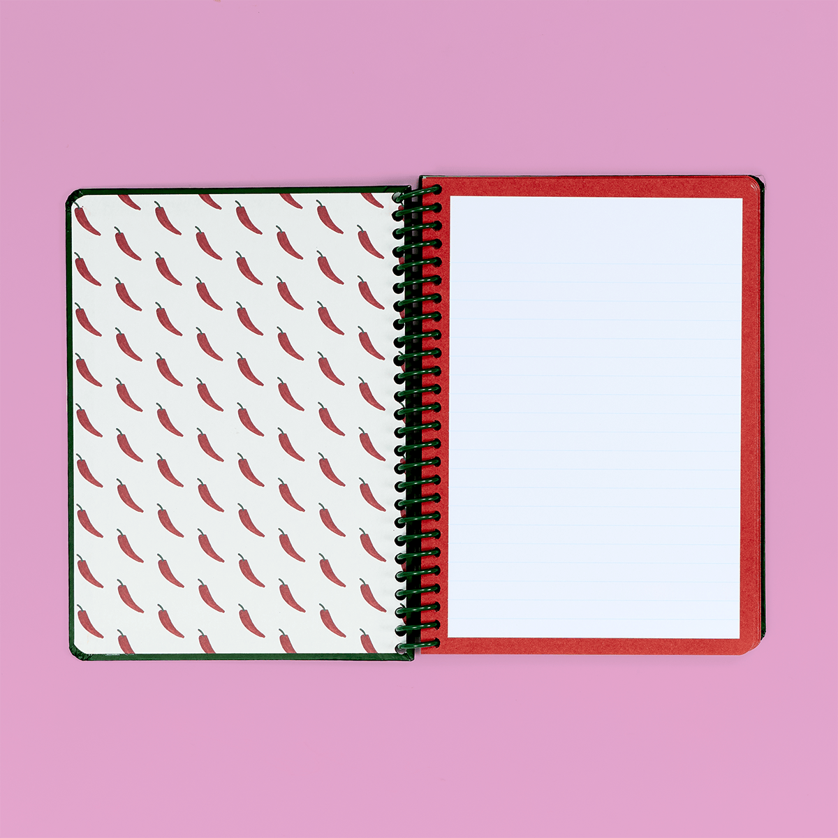 A5 Ringbound Spicy Marg Icon Notebook