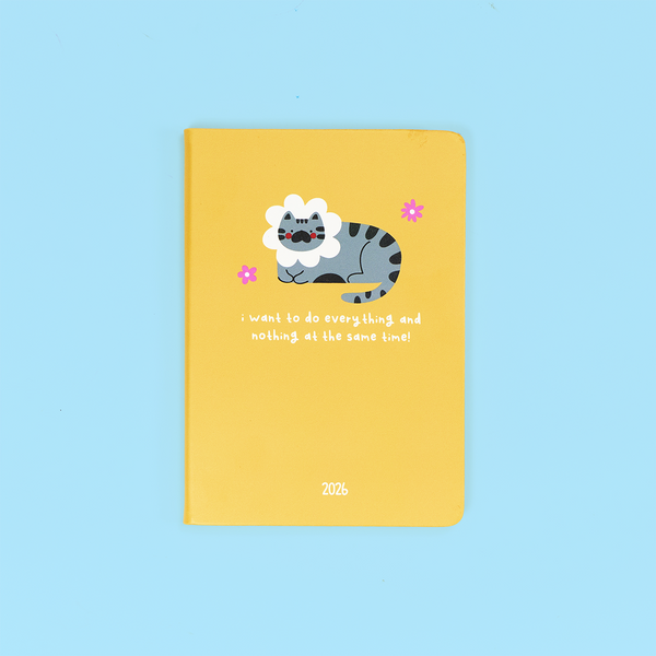 A5 Sarcastic Cat 2026 Diary