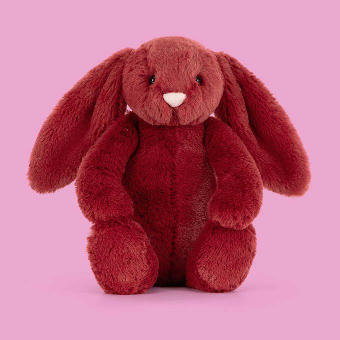 Jellycat Bashful Bunny Redcurrant Little
