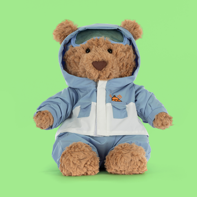 Jellycat Bartholomew Bear Snowboarding Suit