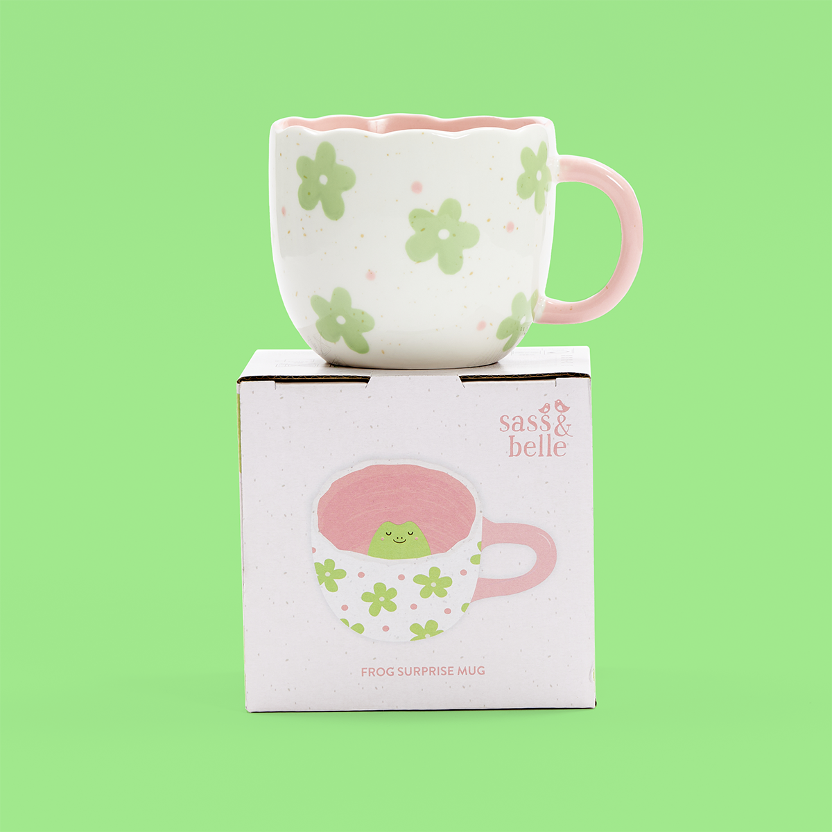 Surprise Frog Mug