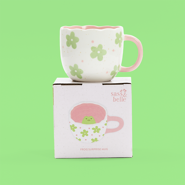 Surprise Frog Mug