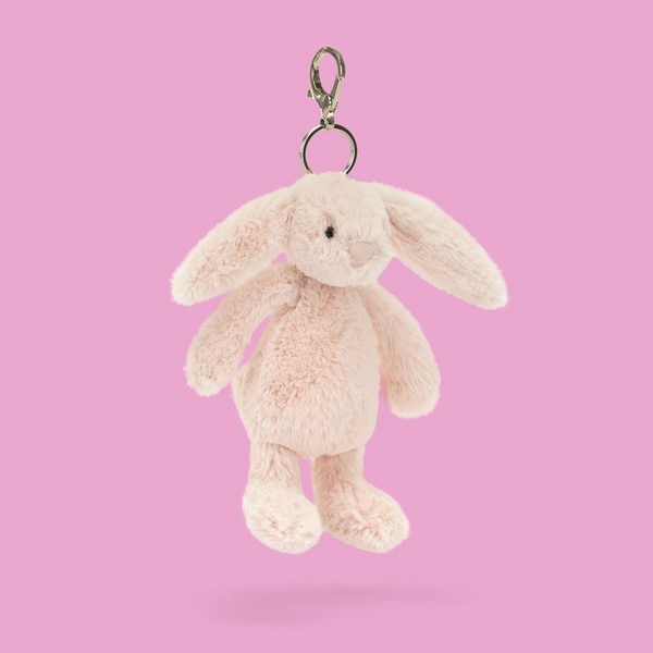 Jellycat Bashful Blush Bunny Bag Charm