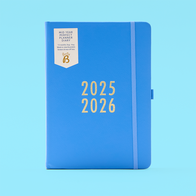 A5 Sapphire Blue Planner