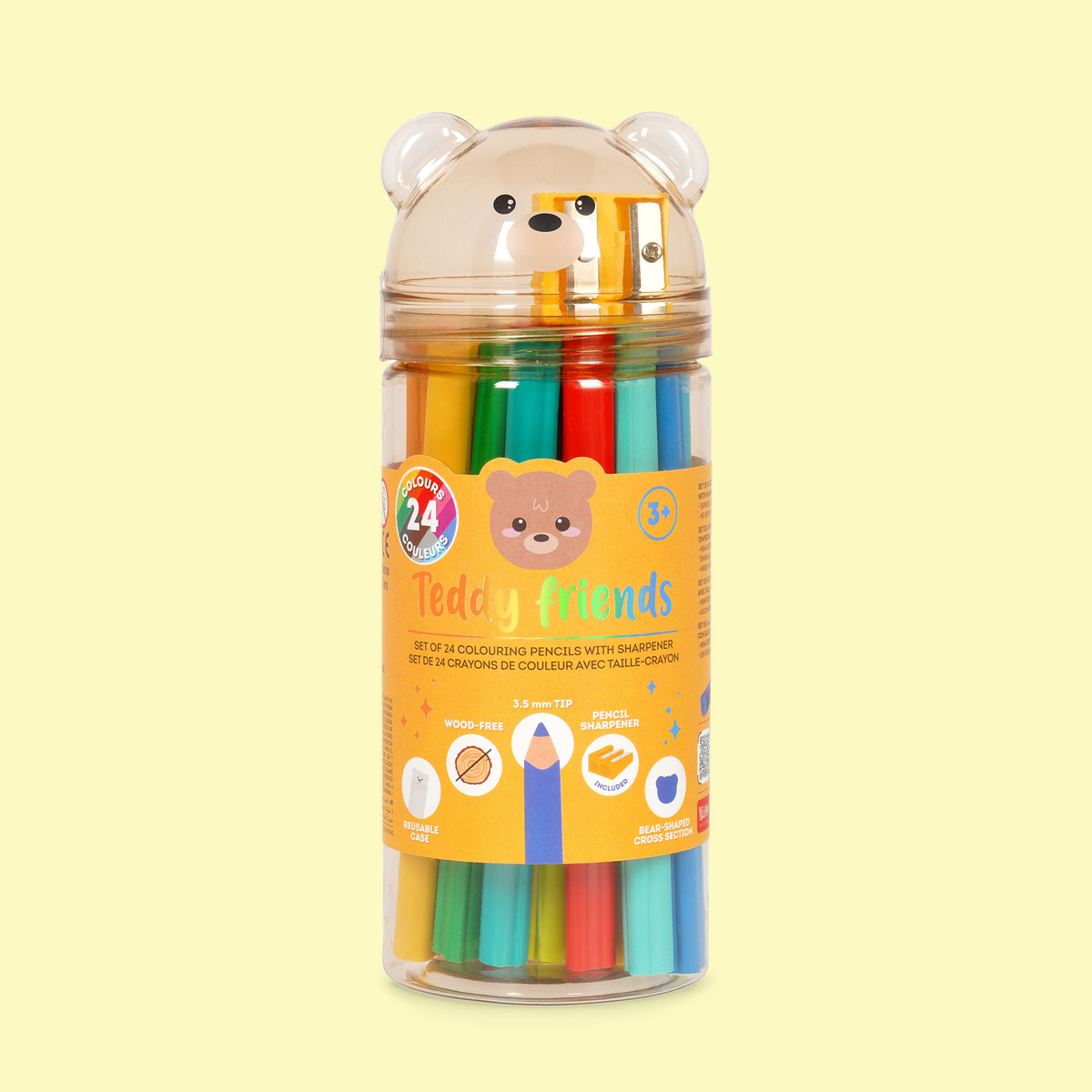 Legami Bear Colouring Pencils