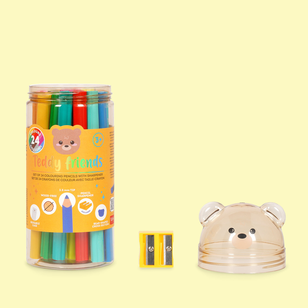 Legami Bear Colouring Pencils