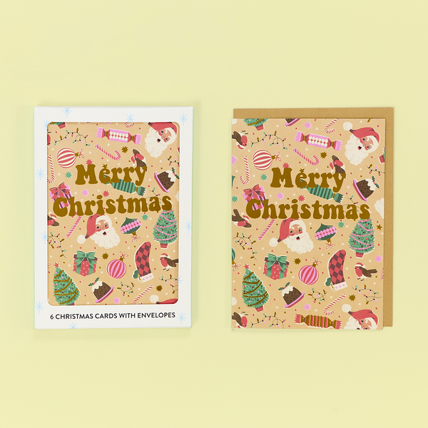 Kitsch Xmas Mini Card Pack