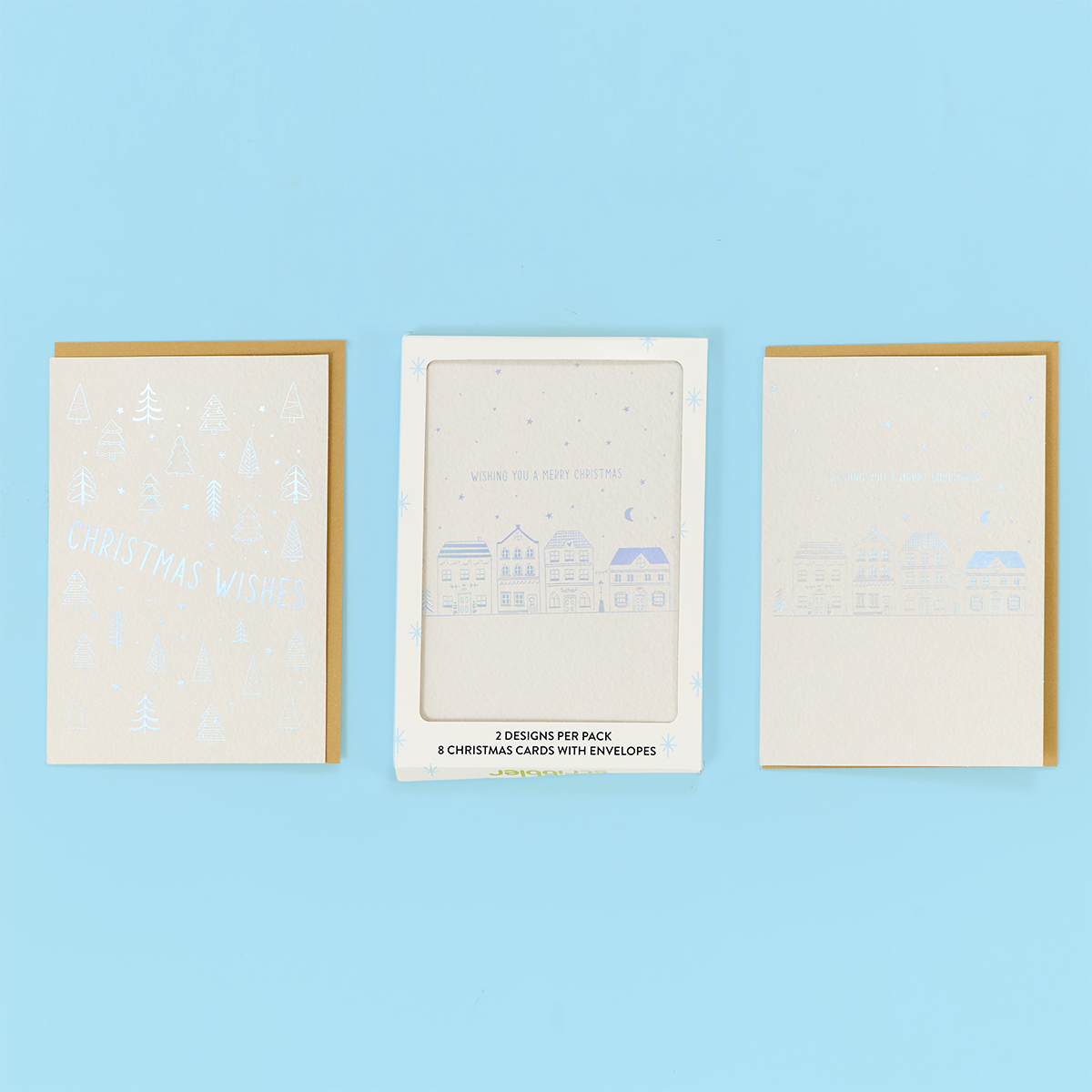 Silver Holo Scenes Dual Card Pack