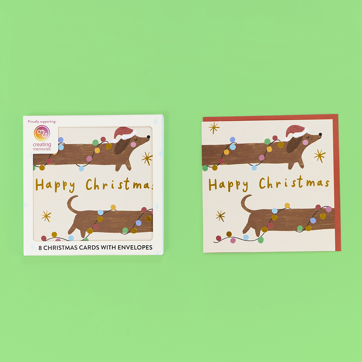 Christmas Dachshund Card Pack