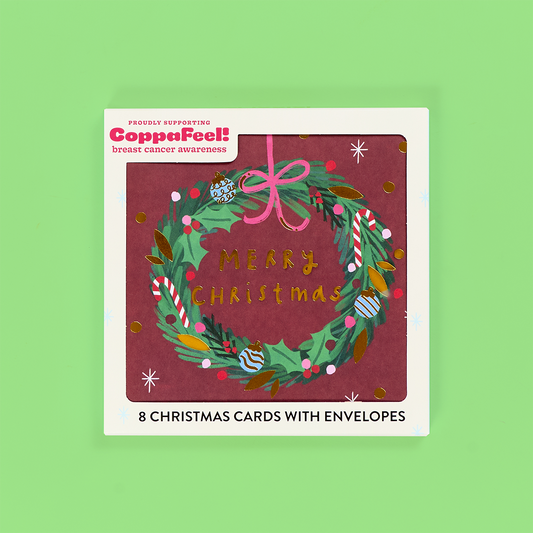 Christmas Wreath Charity Card Pack