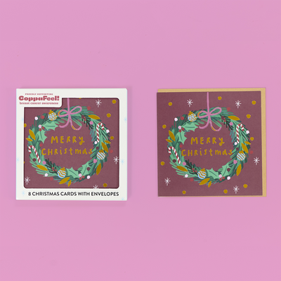 Christmas Wreath Card Pack