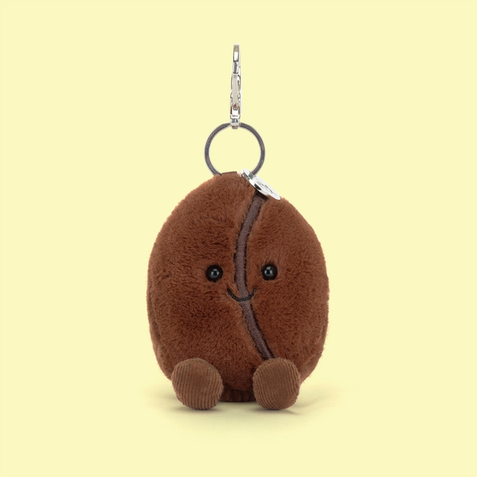 Jellycat Amuseables Coffee Bean Bag Charm – Scribbler Cards Gifts
