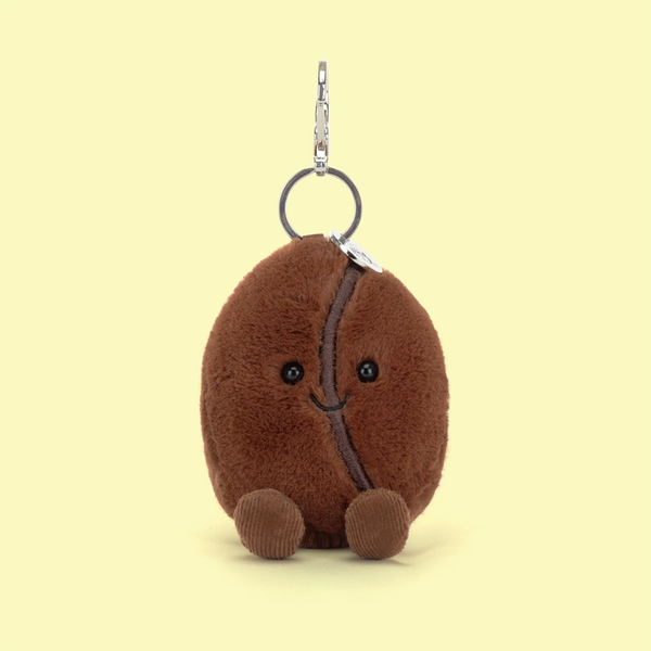 Jellycat Amuseables Coffee Bean Bag Charm