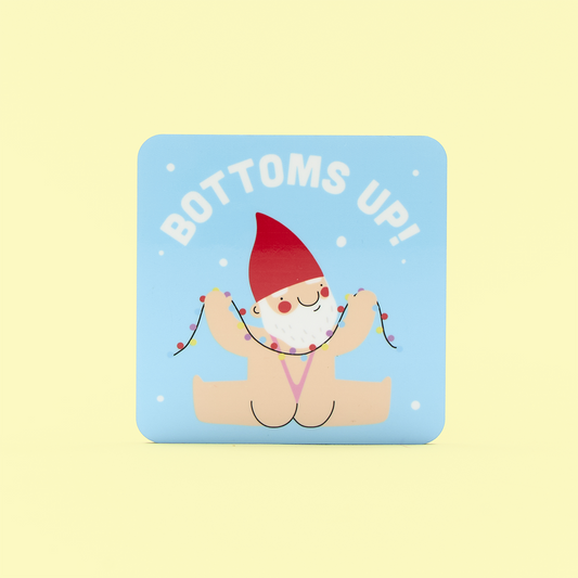 Naughty Gnome Coaster