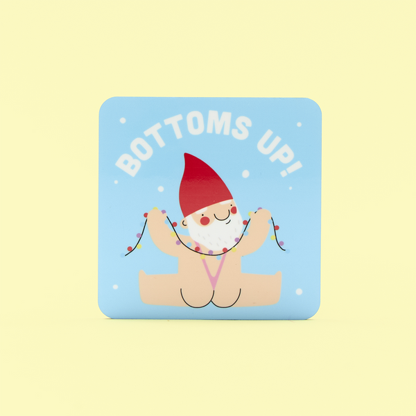 Naughty Gnome Coaster