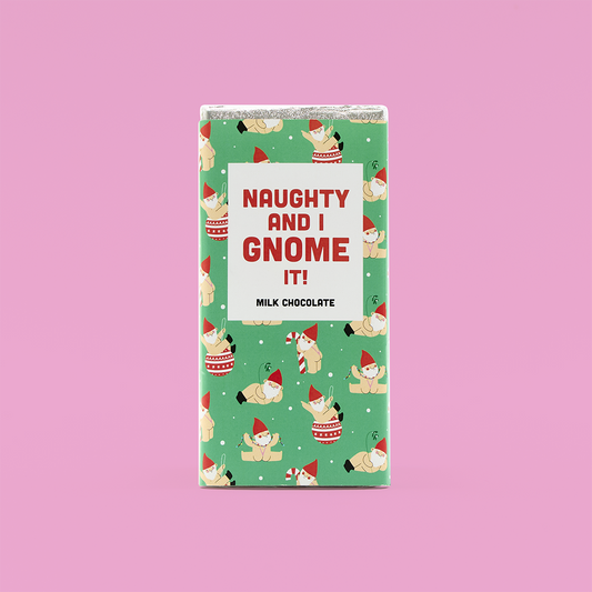 Naughty Gnomes Chocolate Bar
