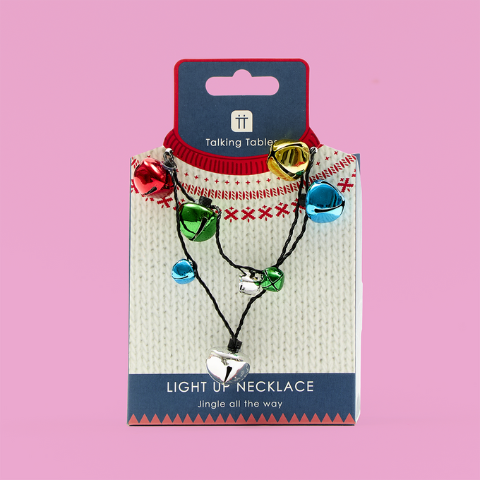 Retro Light Up Bell Necklace